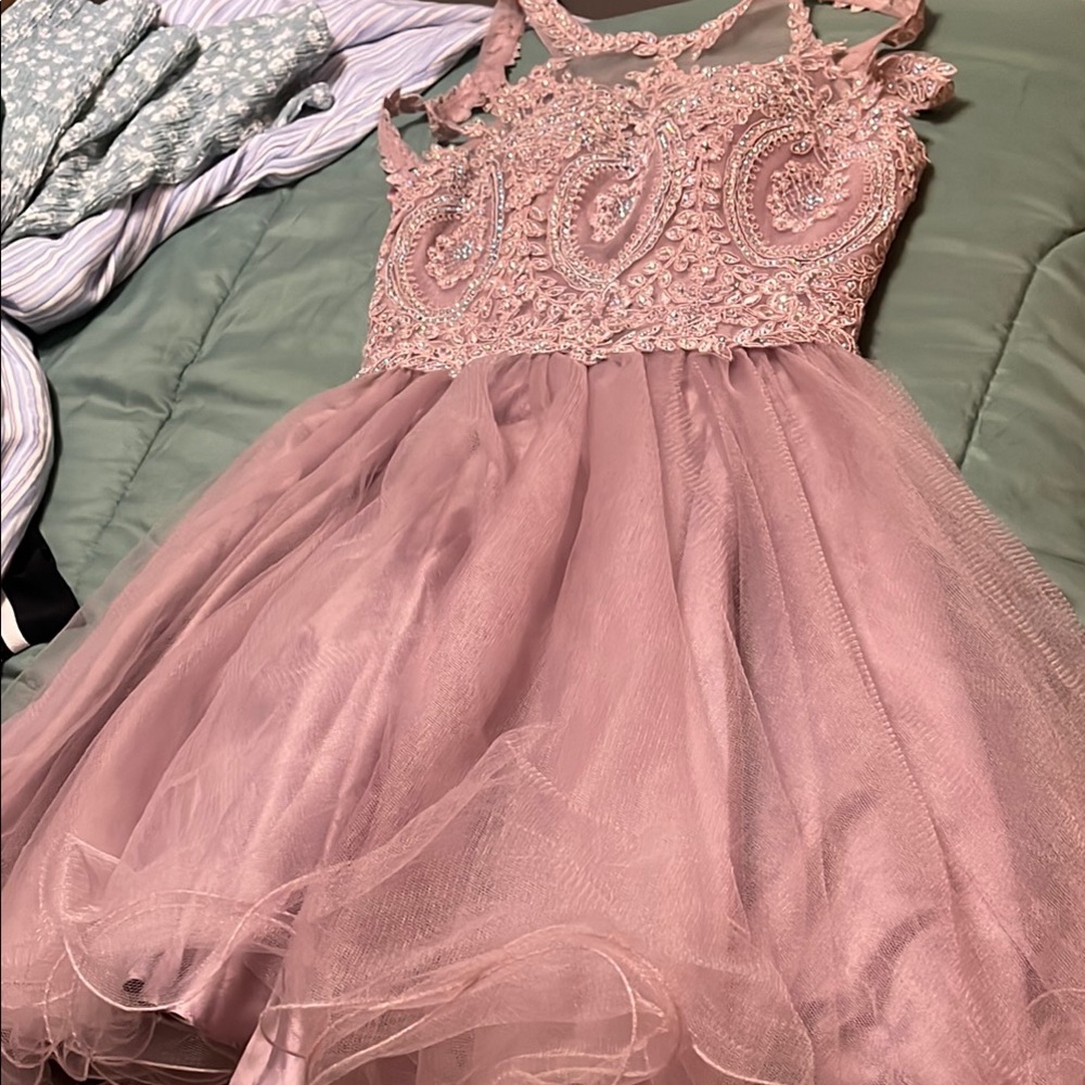 Elegant Pink women’s Dress